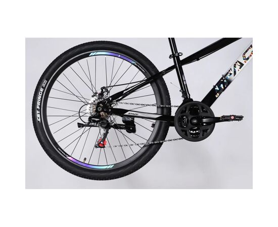 Велосипед Space 26" MARS DD FR рама-13" ST 2026 чорний з білим (OPS-SP-26-078), изображение 5