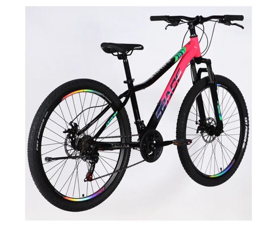 Велосипед Space 27.5" AURORA DD FR рама-15" ST 2026 рожево-чорний (OPS-SP-27.5-091), зображення 3