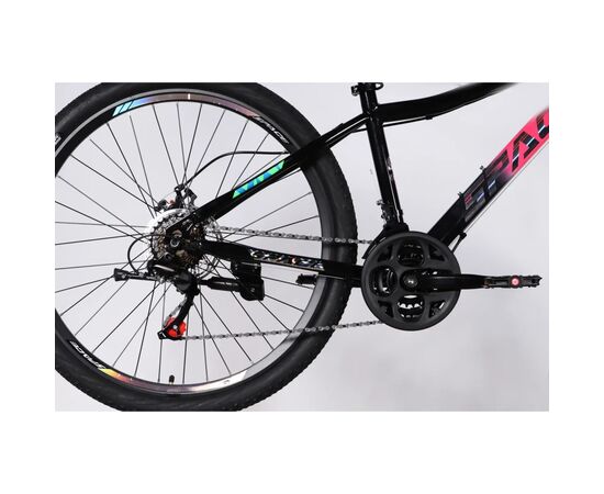 Велосипед Space 27.5" AURORA DD FR рама-15" ST 2026 рожево-чорний (OPS-SP-27.5-091), зображення 5