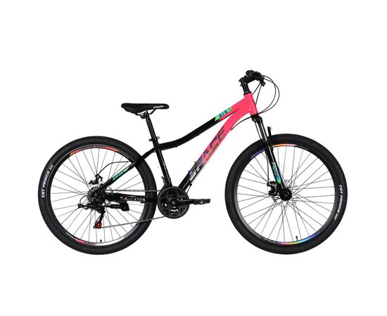 Велосипед Space 27.5" AURORA DD FR рама-15" ST 2026 рожево-чорний (OPS-SP-27.5-091)