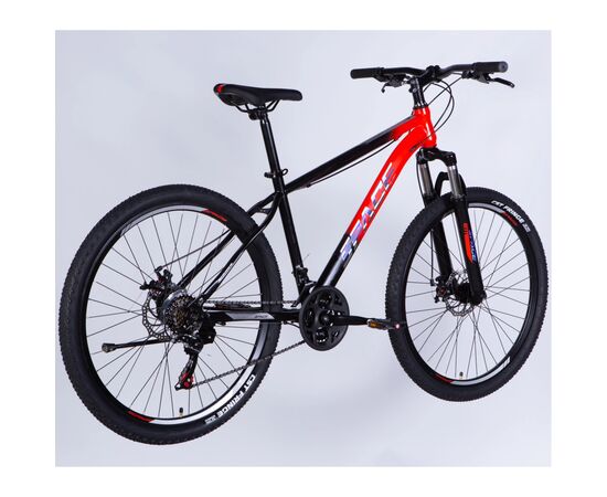 Велосипед Space 27.5" MARS DD FR рама-17" ST 2026 червоно-чорний (OPS-SP-27.5-067), изображение 3
