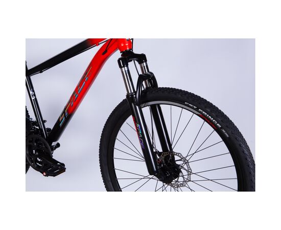 Велосипед Space 27.5" MARS DD FR рама-17" ST 2026 червоно-чорний (OPS-SP-27.5-067), изображение 4