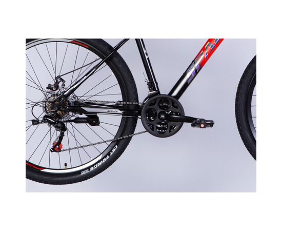 Велосипед Space 27.5" MARS DD FR рама-17" ST 2026 червоно-чорний (OPS-SP-27.5-067), изображение 5