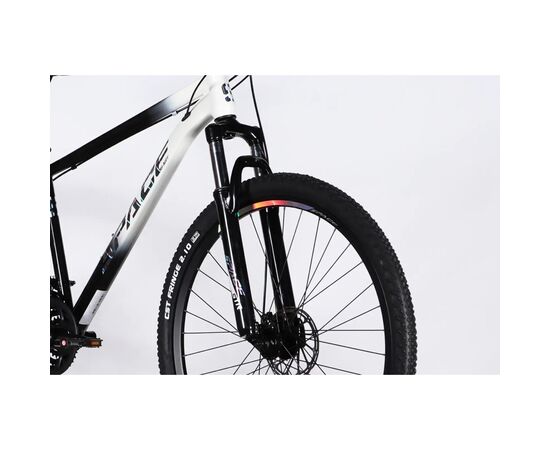Велосипед Space 27.5" MARS DD FR рама-17" ST 2026 чорний з білим (OPS-SP-27.5-070), изображение 4