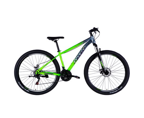 Велосипед Space 29" MARS DD FR рама-16" ST 2026 зелено-сріблястий (OPS-SP-29-152)