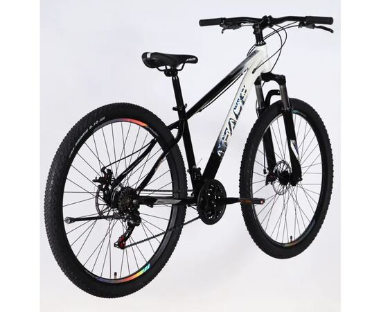 Велосипед Space 29" MARS DD FR рама-16" ST 2026 чорний з білим (OPS-SP-29-154), зображення 3