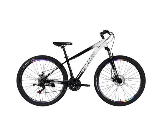 Велосипед Space 29" MARS DD FR рама-16" ST 2026 чорний з білим (OPS-SP-29-154)