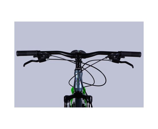 Велосипед Space 29" MARS DD FR рама-18" ST 2026 зелено-сріблястий (OPS-SP-29-158), изображение 6