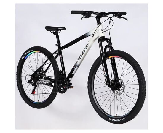 Велосипед Space 29" MARS DD FR рама-18" ST 2026 чорний з білим (OPS-SP-29-160), зображення 2