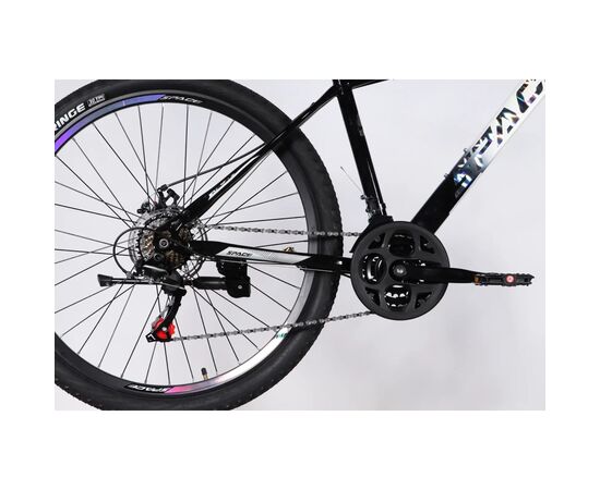 Велосипед Space 29" MARS DD FR рама-18" ST 2026 чорний з білим (OPS-SP-29-160), зображення 5