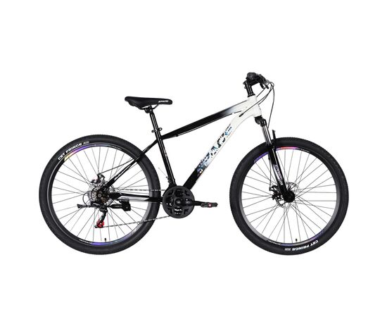 Велосипед Space 29" MARS DD FR рама-18" ST 2026 чорний з білим (OPS-SP-29-160)