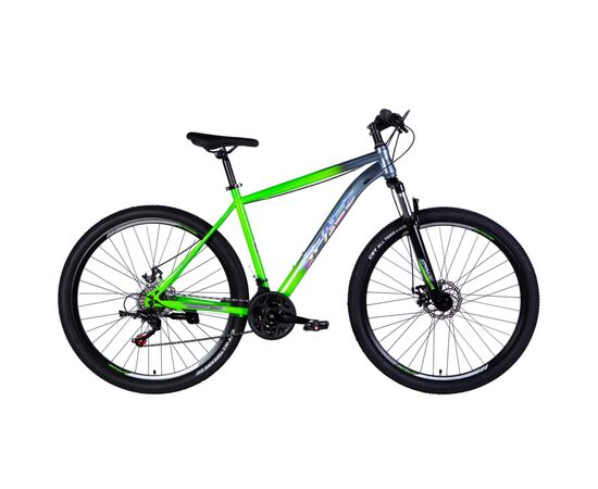 Велосипед Space 29" MARS DD FR рама-20" ST 2026 зелено-сріблястий (OPS-SP-29-164)