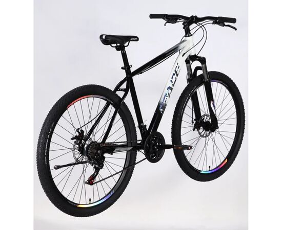Велосипед Space 29" MARS DD FR рама-20" ST 2026 чорний з білим (OPS-SP-29-166), изображение 3
