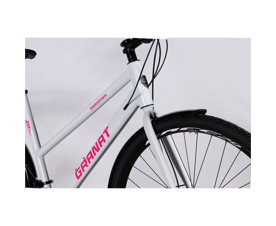 Велосипед Dorozhnik 28" GRANAT W DD CS рама-20" AL 2025 білий (OPS-D-28-496), изображение 4