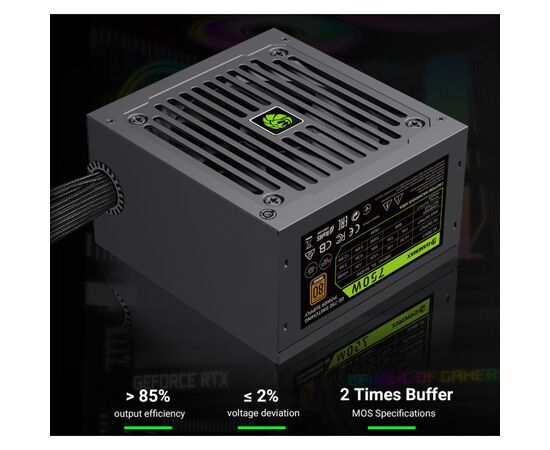 Блок питания Gamemax 750W (GE-750), изображение 11