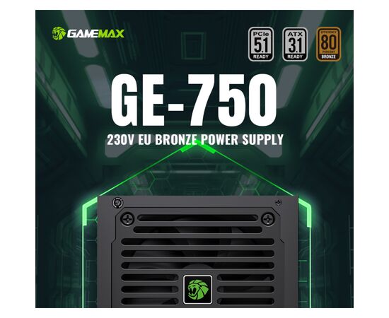Блок питания Gamemax 750W (GE-750), изображение 9