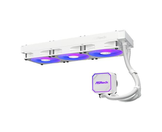 Система жидкостного охлаждения ASRock PRO WHITE 360 ARGB, изображение 3