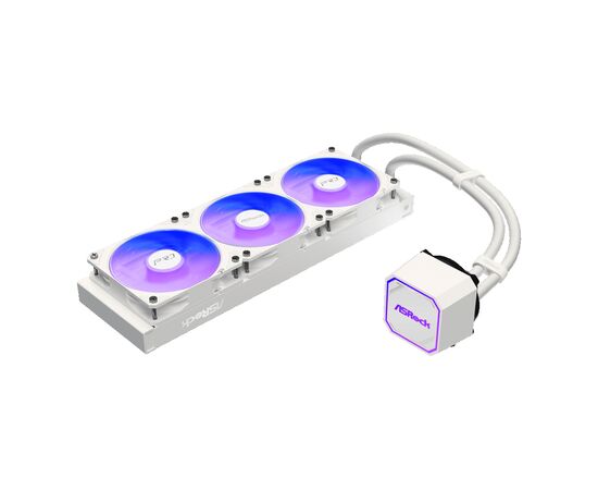 Система жидкостного охлаждения ASRock PRO WHITE 360 ARGB, изображение 4