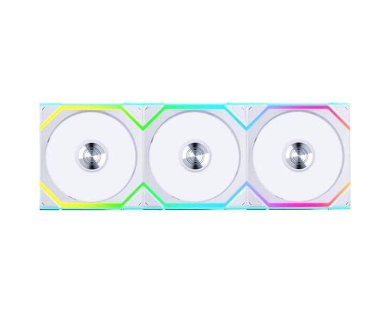 Кулер для корпуса Lian Li UNI Fan SL WIRELESS LCD 120-3 REVERSE (G99.12RSLLCD1W3W.00)