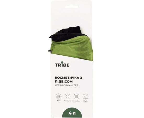 Сумка для туалетных принадлежностей Tribe Wash Organizer з підвісом green (T-IZ-0019-green), изображение 11