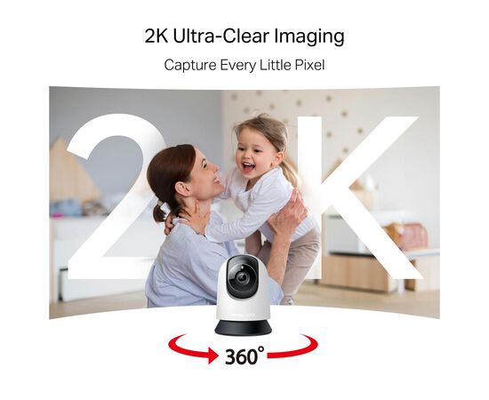 Камера видеонаблюдения Mercusys IP-Камера MERCUSYS MC210 3MP N300 microSD motion detection (MC210), изображение 4