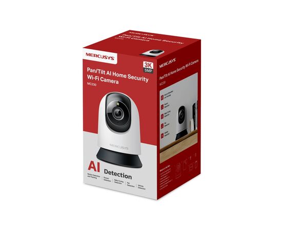 Камера видеонаблюдения Mercusys IP-Камера MERCUSYS MC230 5MP N300 microSD motion detection. AI (MC230), изображение 10