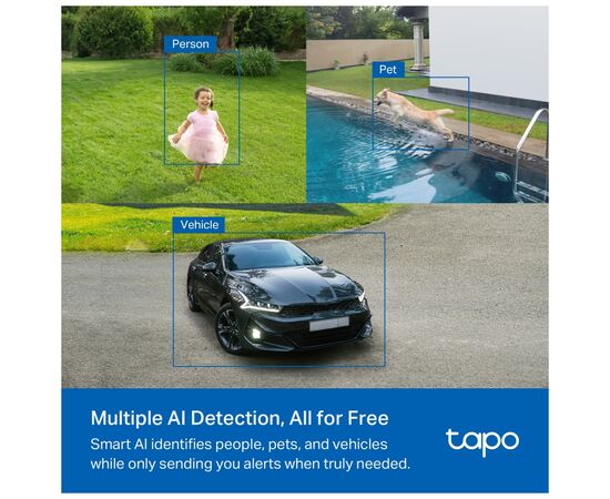 Камера видеонаблюдения TP-Link TAPO-C425-KIT, изображение 6