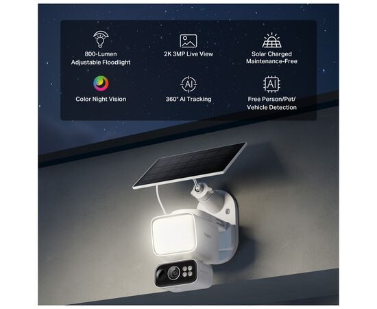 Камера видеонаблюдения TP-Link TAPO-C615F-KIT, изображение 12