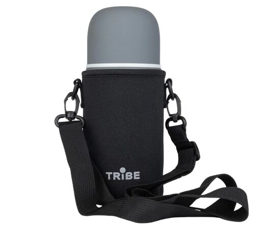 Чохол для термоса Tribe Neoprene Cover Soft touch 0,75 л black (T-DF-0017-black), зображення 2