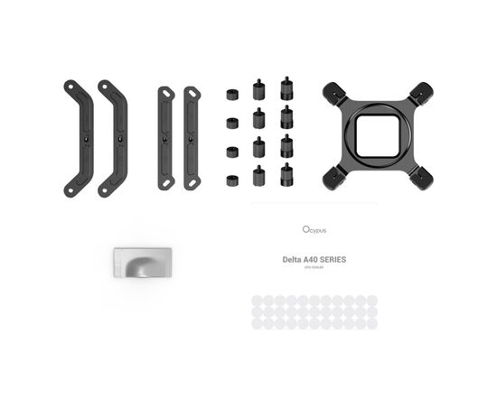Кулер для процессора OCYPUS DELTA-A40-BK1NAWN00X-GL, изображение 8