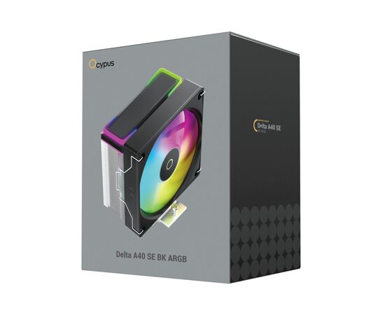 Кулер для процессора OCYPUS DELTA-A40-BK1AAWN00S-GL, изображение 7