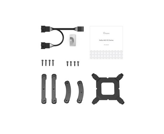 Кулер для процессора OCYPUS DELTA-A62-BK2NNWD00E-GL, изображение 9