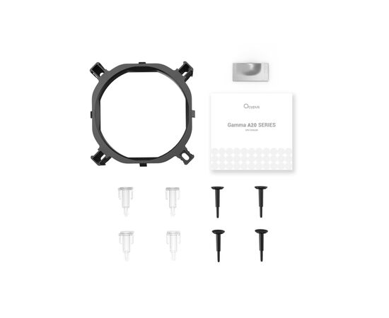 Кулер для процессора OCYPUS GAMMA-A20-WH1AAWN00F-GL, изображение 9