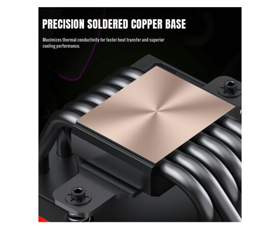 Кулер до процесора Gamemax SIGMA 620 LCD BK, зображення 10