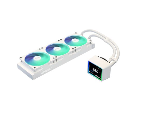 Система жидкостного охлаждения ASRock CHALLENGER WHITE 360 DIGITAL, изображение 4