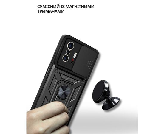 Чохол до мобільного телефона BeCover Military Xiaomi 11T / 11T Pro Black (714749), зображення 3