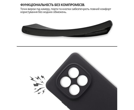 Чохол до мобільного телефона BeCover Xiaomi Redmi Note 15 Pro 5G Black (714974), зображення 6