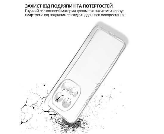 Чохол до мобільного телефона BeCover Xiaomi Redmi Note 15 Pro Plus 5G Transparent (714977), зображення 4