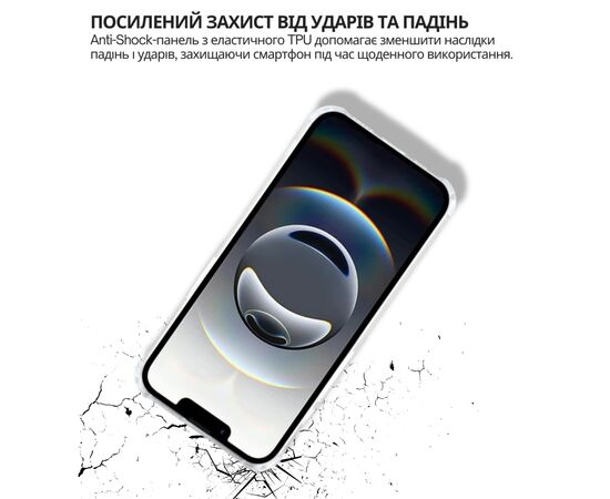 Чохол до мобільного телефона BeCover Anti-Shock Apple iPhone 17e Clear (715144), зображення 6