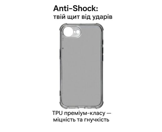 Чохол до мобільного телефона BeCover Anti-Shock Apple iPhone 17e Grey (715145), зображення 6