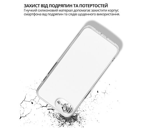 Чохол до мобільного телефона BeCover Apple iPhone 17e Transparent (715147), зображення 4
