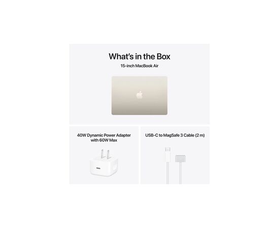 Ноутбук Apple MacBook Air 15 M5 A3448 Starlight (MDVF4UA/A), изображение 9