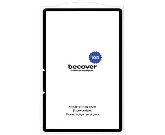 Скло захисне BeCover 10D OPPO Pad SE / OnePlus Pad lite 11.0" 2025 Black (714644), зображення 3