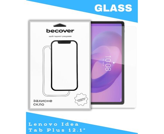 Скло захисне BeCover Lenovo Idea Tab Plus 12.1" (714902)