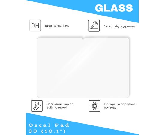 Скло захисне BeCover Oscal Pad 30 10.1" (714901), зображення 2