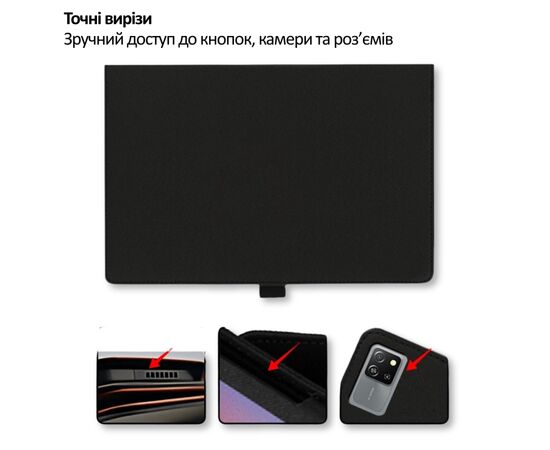 Чохол до планшета BeCover Slimbook Blackview Tab 60 Pro 10.1" Black (715122), зображення 4