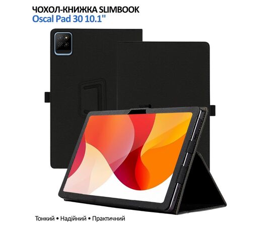 Чохол до планшета BeCover Slimbook Oscal Pad 30 10.1" Black (715126)