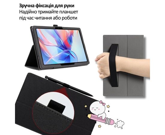 Чохол до планшета BeCover Slimbook Oscal Pad 60 10.1" Black (715127), зображення 5