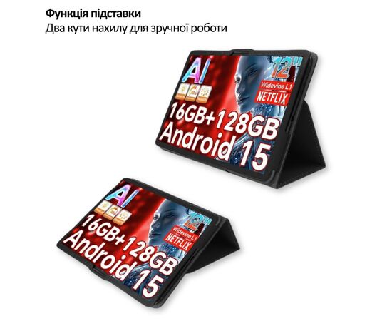 Чохол до планшета BeCover Slimbook Teclast T60AI 11.97" Black (715131), зображення 6