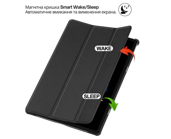 Чохол до планшета BeCover Smart Case Lenovo Idea Tab Plus 12.1" Black (715078), зображення 6